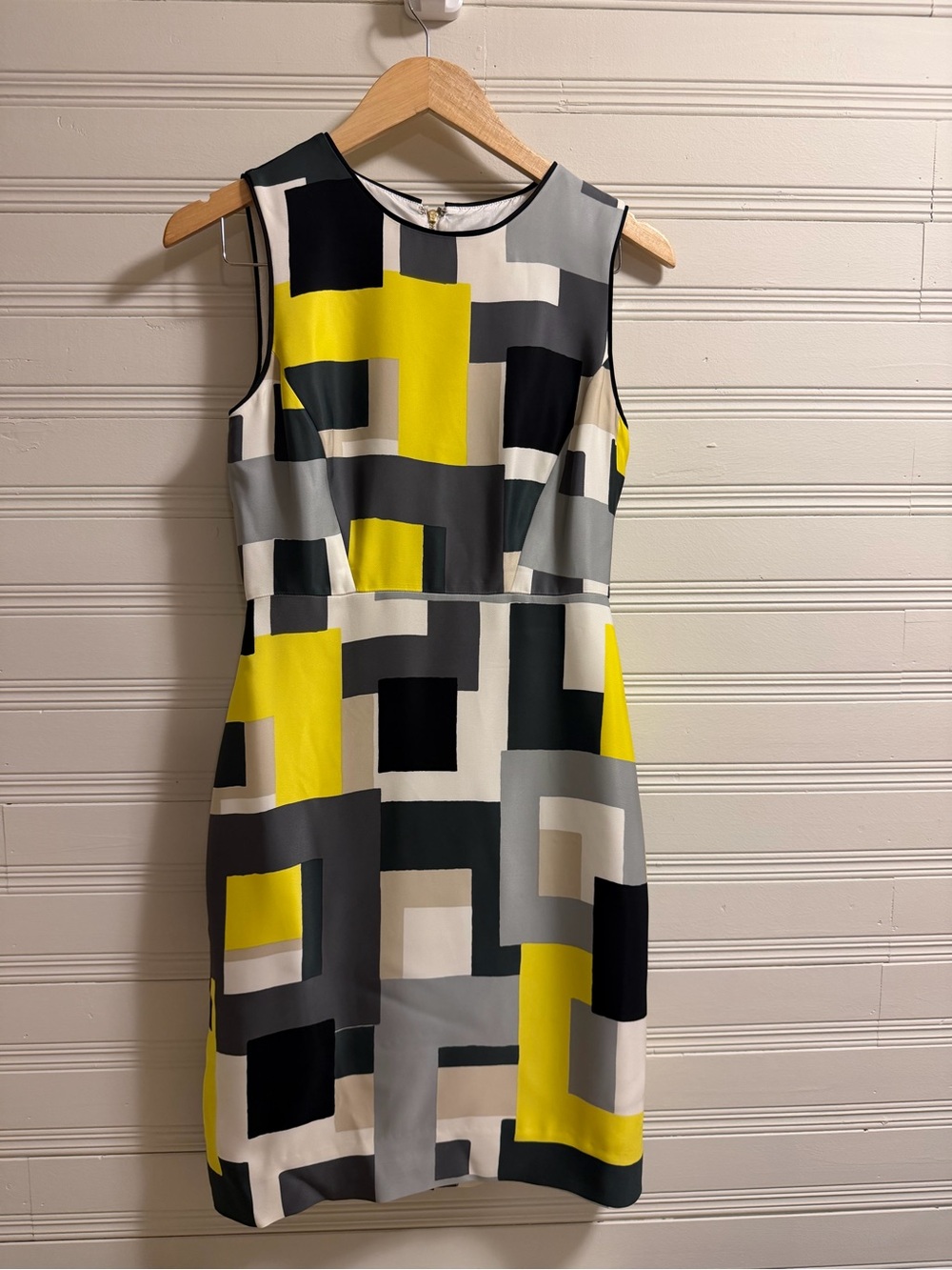 Kate Spade New York Geometric Mod Shift Dress Size 2 Colourblock